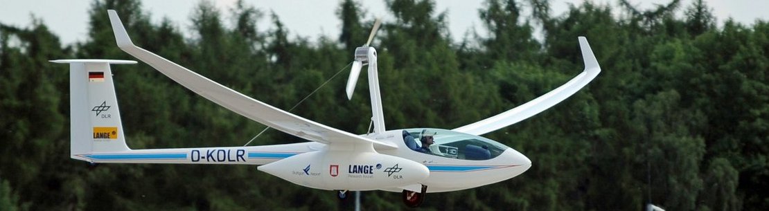 The fuel-cell powered aircraft Antares. 