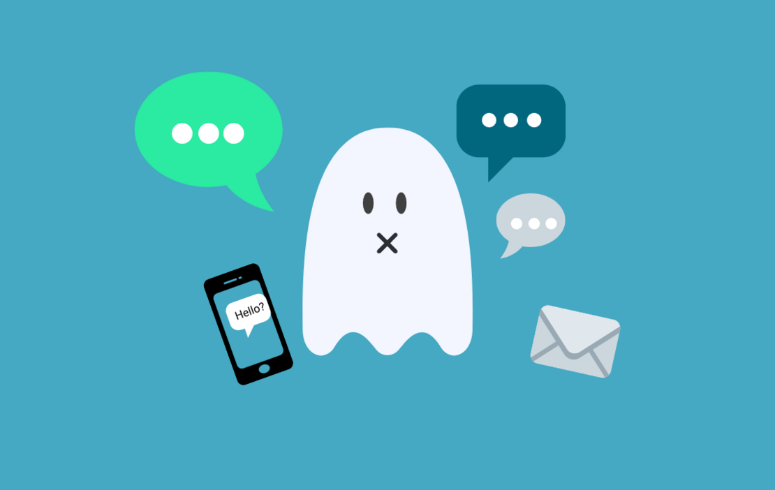 Ghosting in jobs can occur in many different forms. 